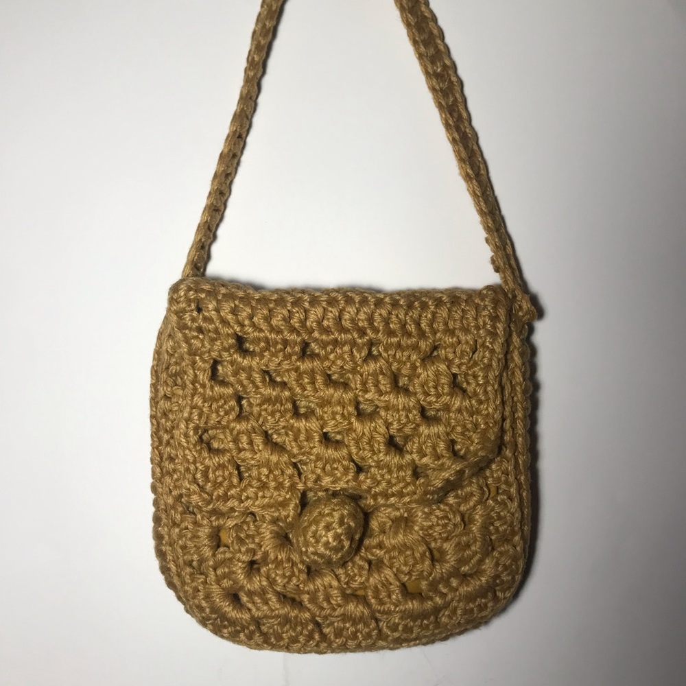 Crochet purse